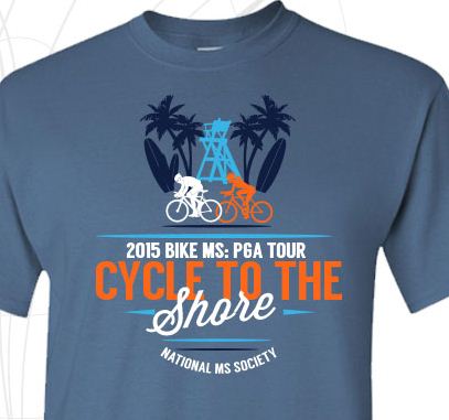 2015 Bike MS Tshirt